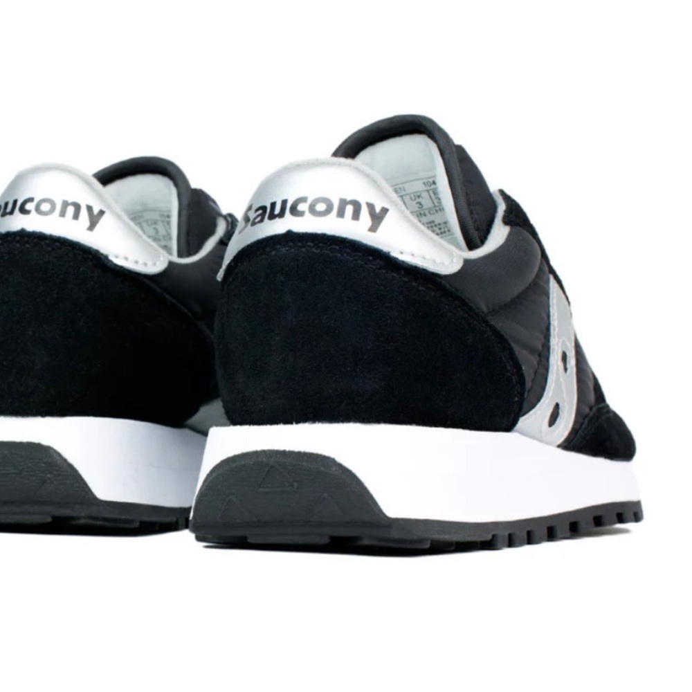 NIB Saucony Jazz Original Vintage Black & Silver Sneakers size 8.5 - Picture 3 of 6